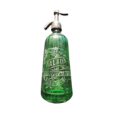 Siphon eau de seltz pyramide vert foncé