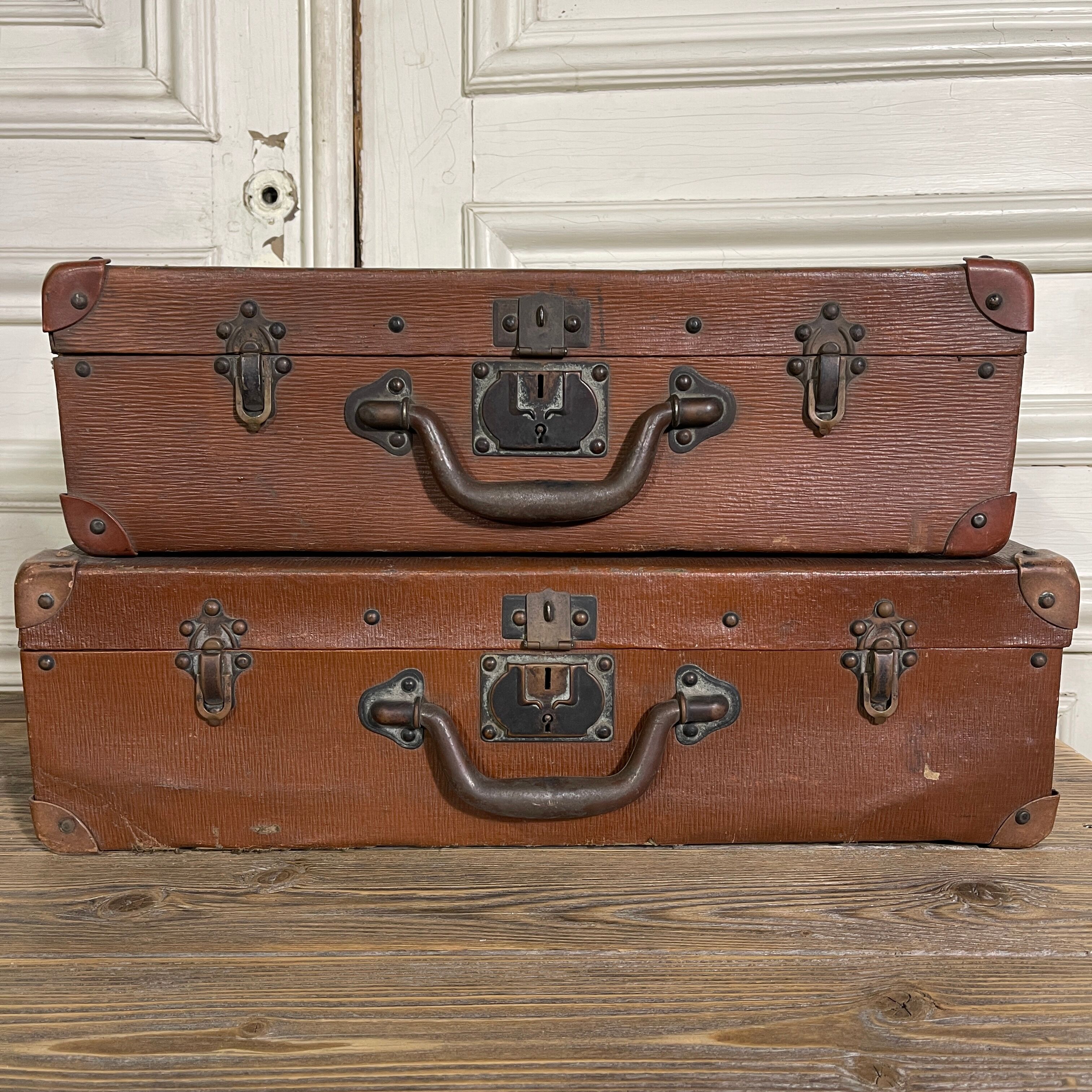 Lot 2 valises vintage