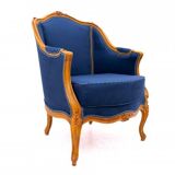 Bergère armchairs, France, circa 1920. After renovation.