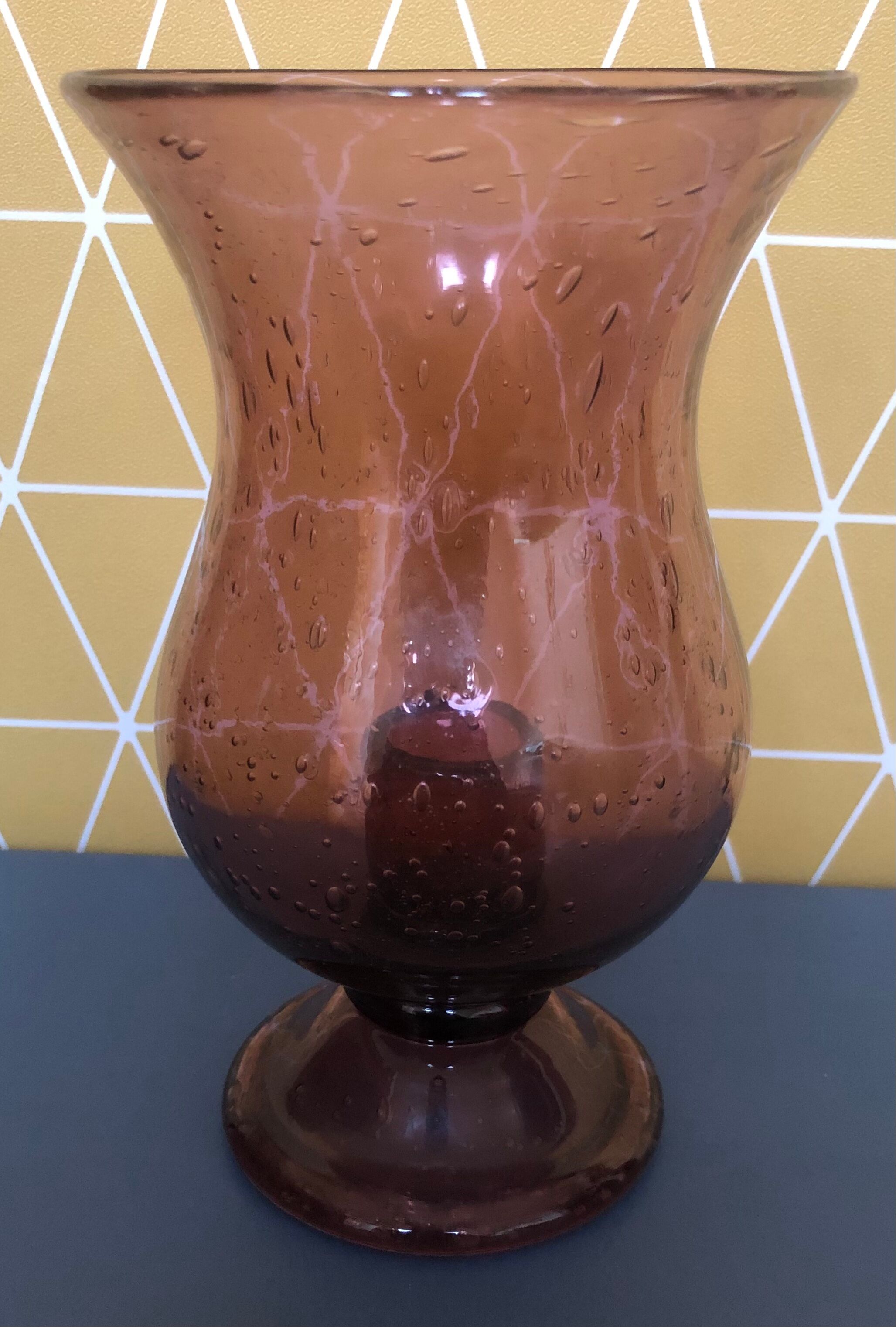 Biot glass photophore