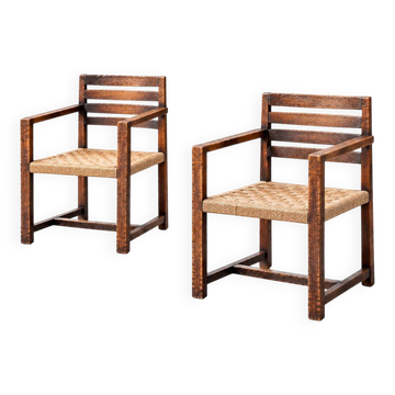 Fauteuils vintage modernistes (2 disponibles)
