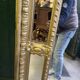Large framed mirror from the 19th century