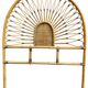 Rattan headboard, France, 1960s