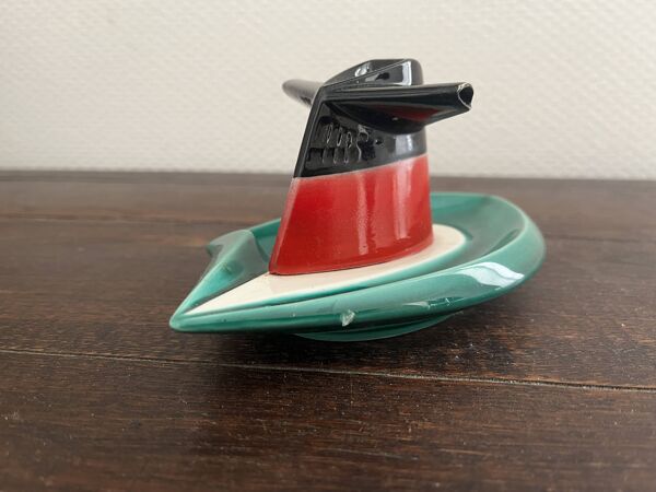 Cendrier Verceram du paquebot France années 60 70