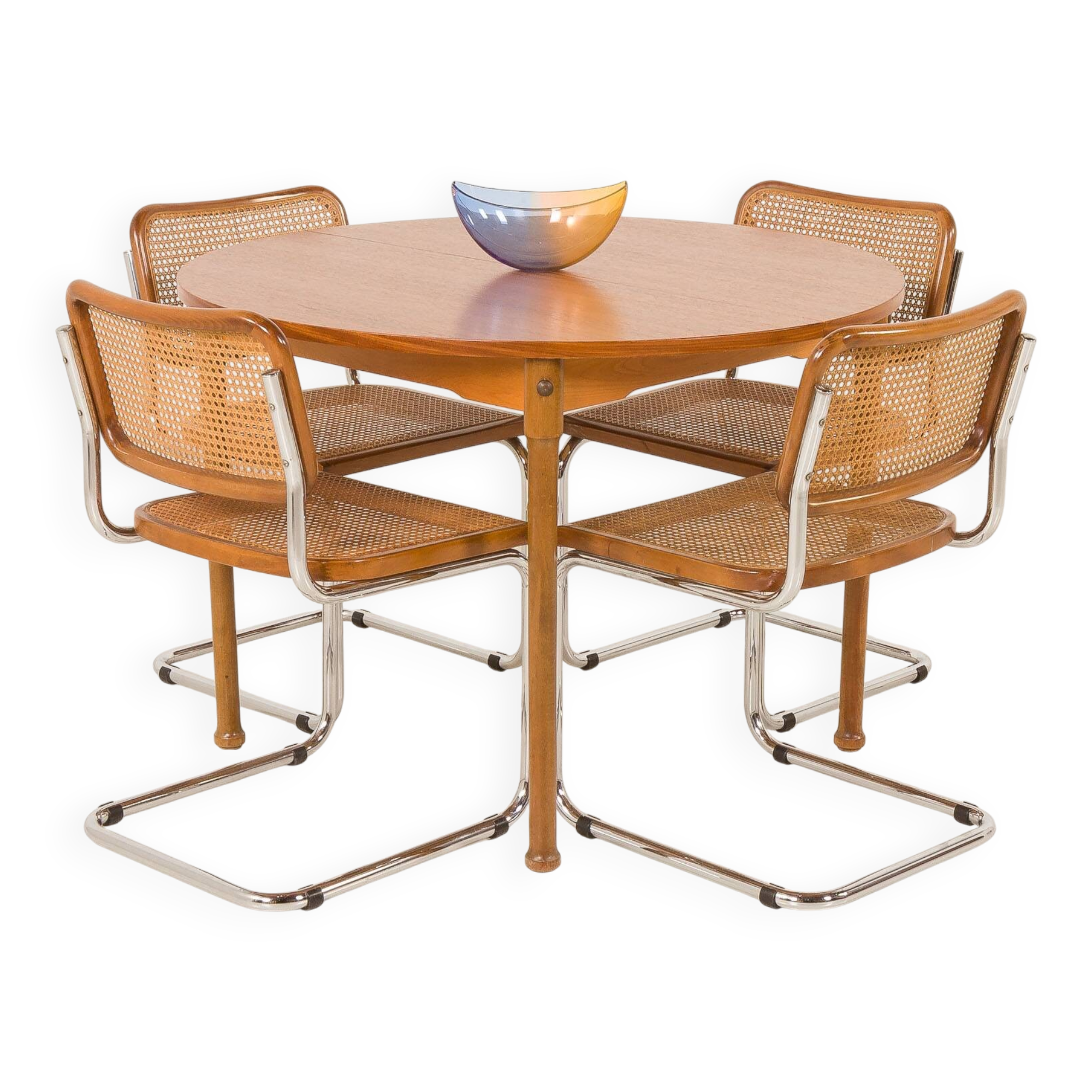 Vintage Italian Cesca chairs 1970s