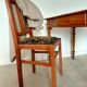 Fischel bistro chair "Indislocables" solid wood 1940s-1950s