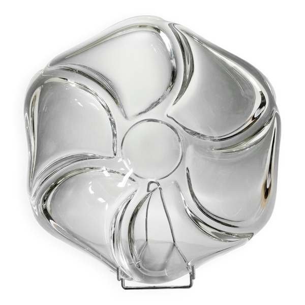 Grande Coupe Vintage • Cristal • Ateliers de Vannes-le-Châtel • 1970