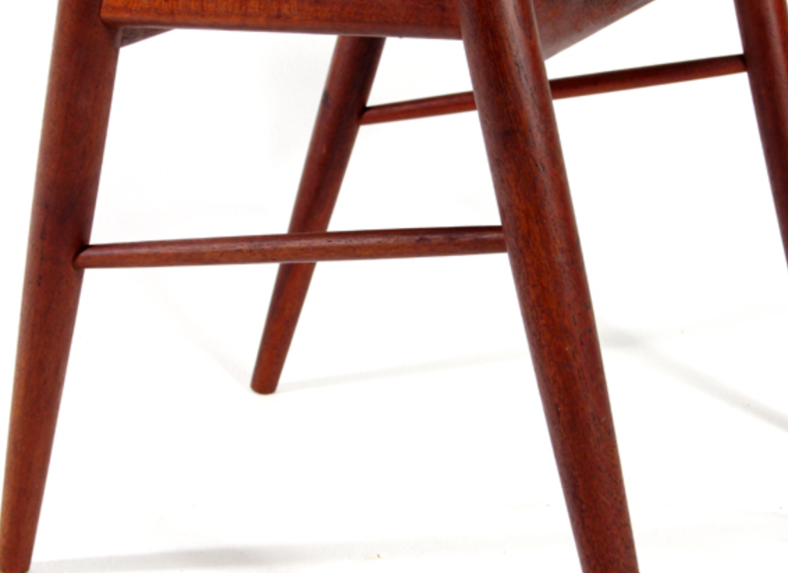 Scandinavian wooden armchair 1960