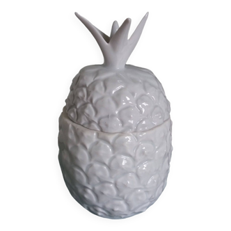 Boite ananas en porcelaine