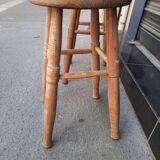 Pair of wooden stools