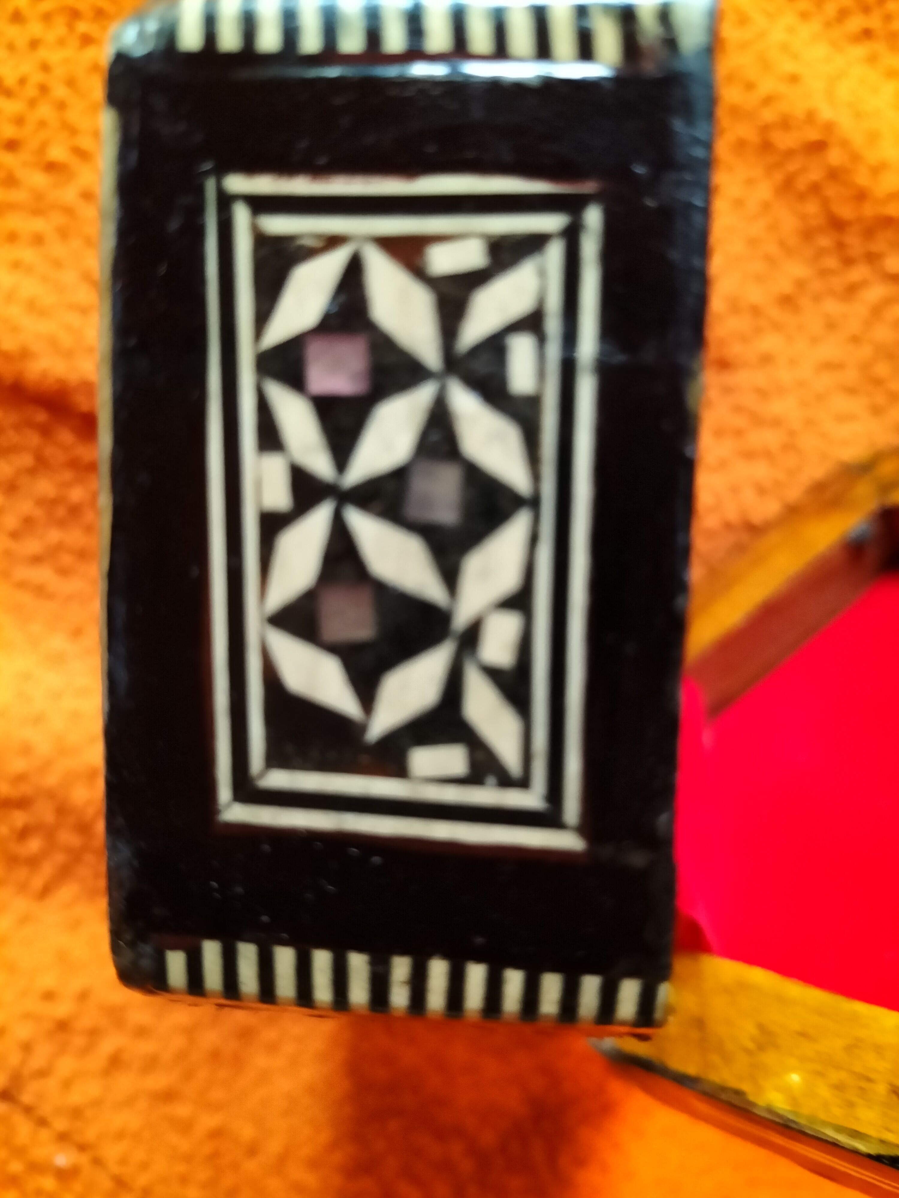 Moroccan mother-of-pearl box