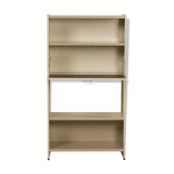 GISPEN 5600 SECRETAIRE BY A. R. CORDEMEYER, 1950S | SINGLE-PIECE IN GRAY, WHITE AND CREAM
