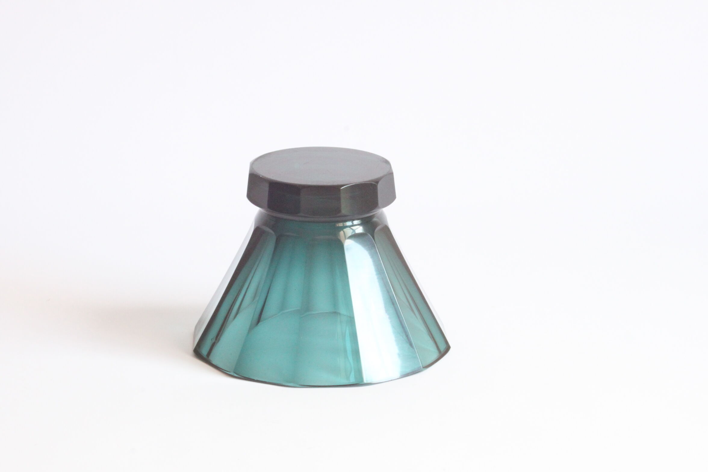 Art deco faceted bowl 1930s