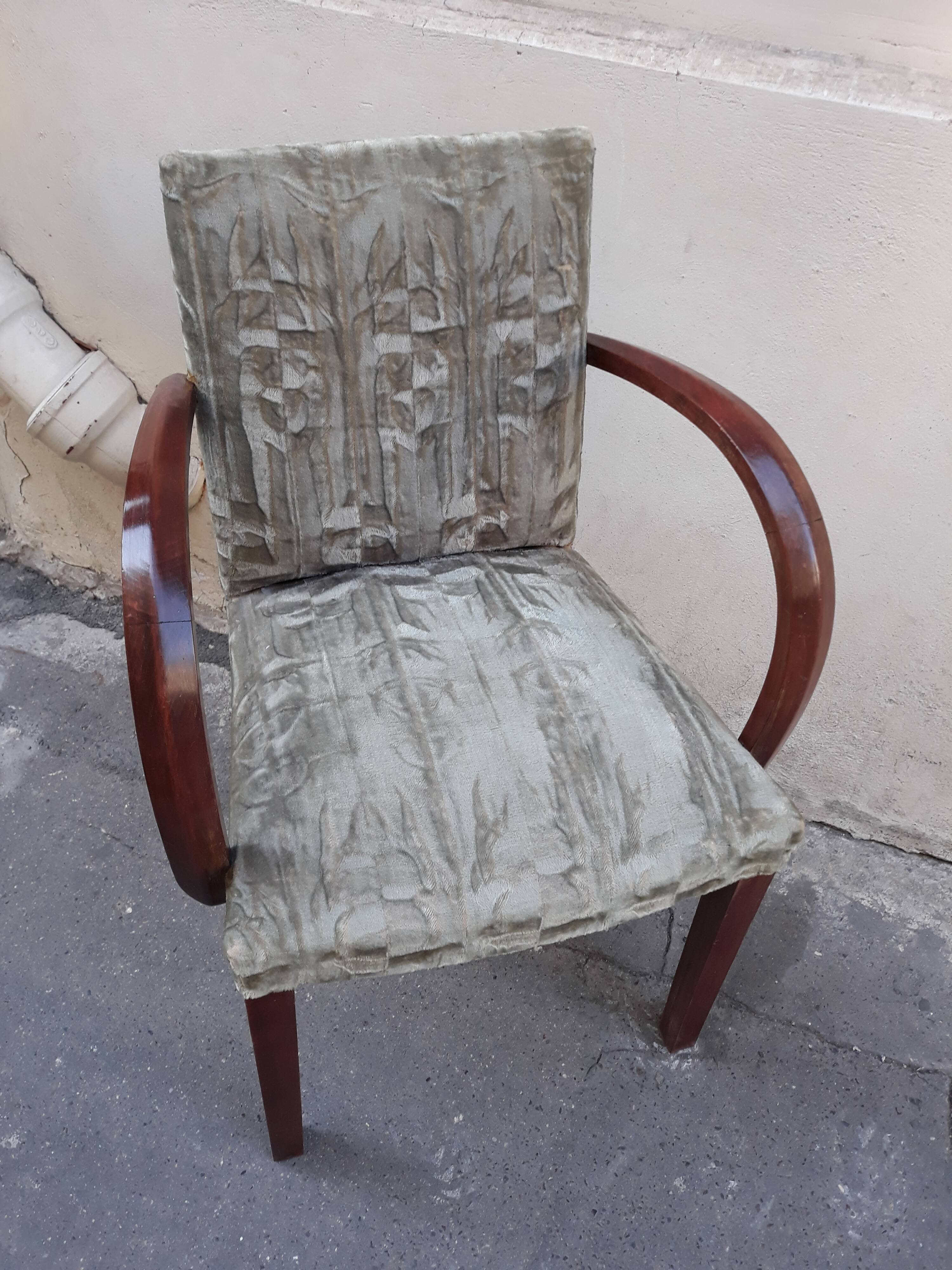 Art deco armchair