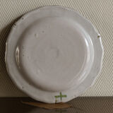Earthenware plate from Moustiers, 18th century