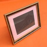 Wooden frame with gilding