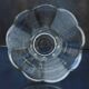 Art Deco Made in Czehoslovakia  Satin and Clear Glass - 22 cm tall
