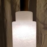 Hanging glass and wood 60's