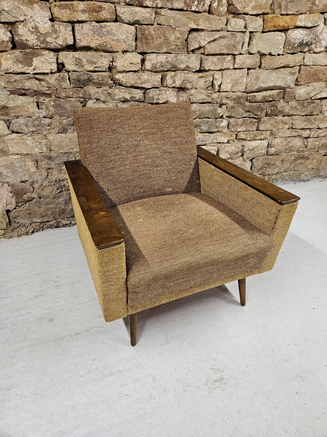 Compass feet armchair 1970s