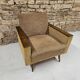 Fauteuil club pieds compas 1970
