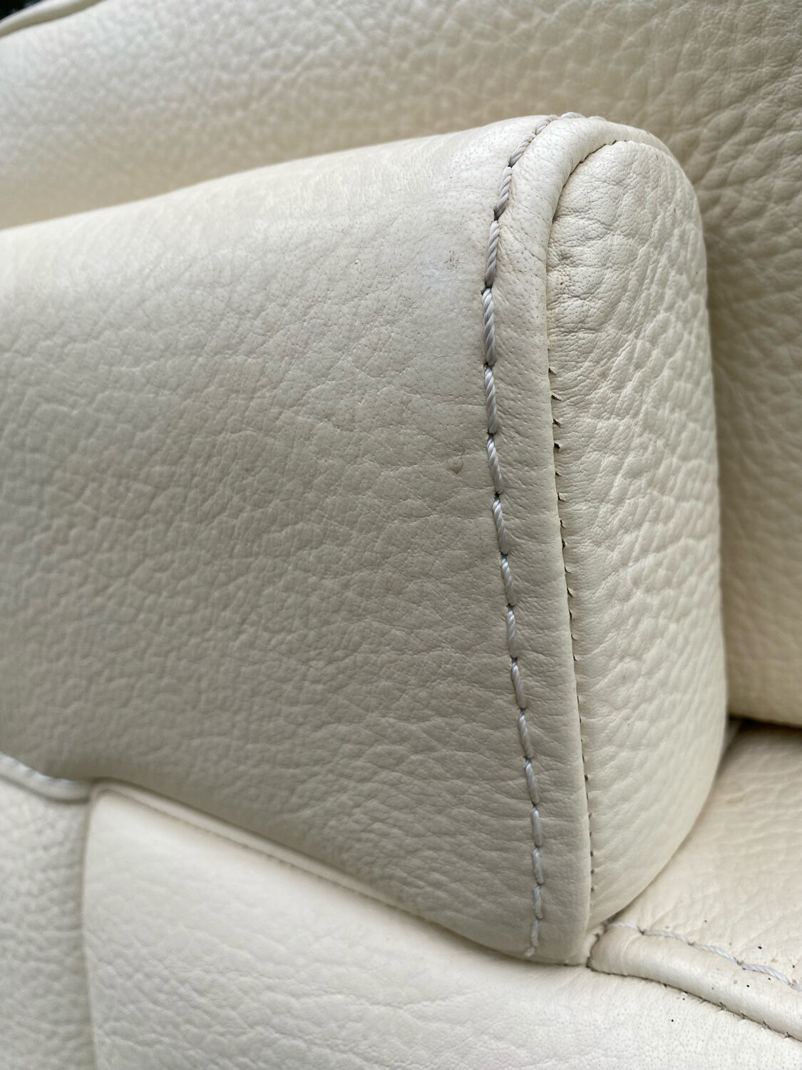 Roche Bobois leather sofa