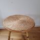 Rattan and rope coffee table