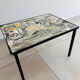 Vintage Mid-Century ceramic coffee table – Signed SAMMIE – 1970s