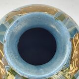 Vase Emile Simonod Savoie fish decorations