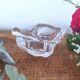 Daum crystal ashtray and its pestle - 50s