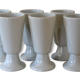 Suite of six mazagrans tradition, made in france, vintage