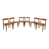 Mid Century Dining Chairs by Arne Hovmand-Olsen for Mogens Kold, 1960s, Den