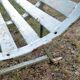 Louisiana garden bench