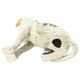 Statue de Chien Vintage Sculpture Craquelé Céramique Italie 31cm