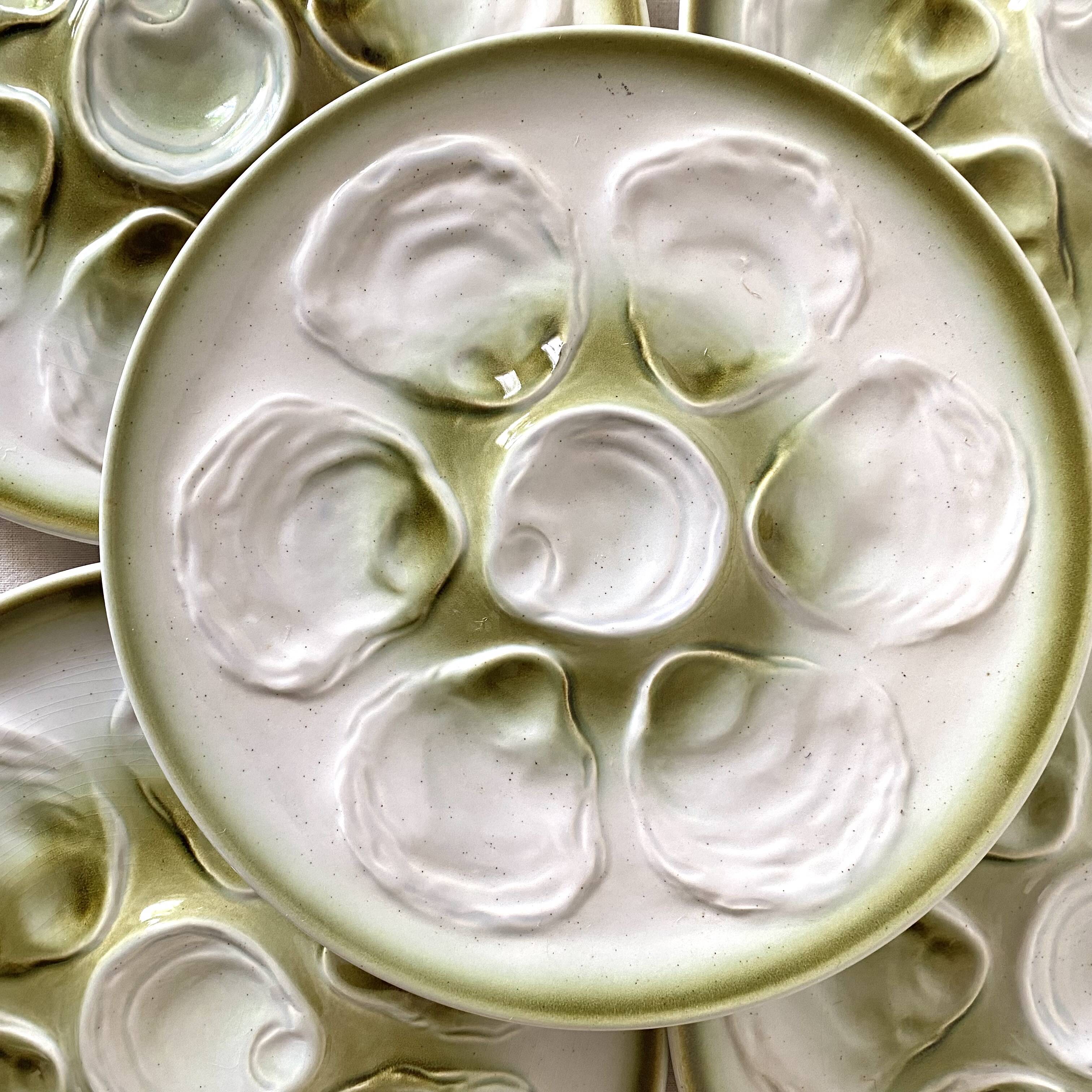 Saint Amand Oyster Plates