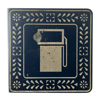 Two-sided iron plate Hotel and pottery