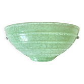 Art Deco wall light in Clichy glass