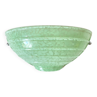 Art Deco wall light in Clichy glass