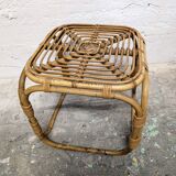Table d'appoint en rotin