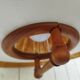 Large suspension Temde Leuchten design 60's