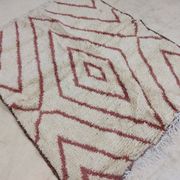 Handmade moroccan berber rug 160 x 128 cm