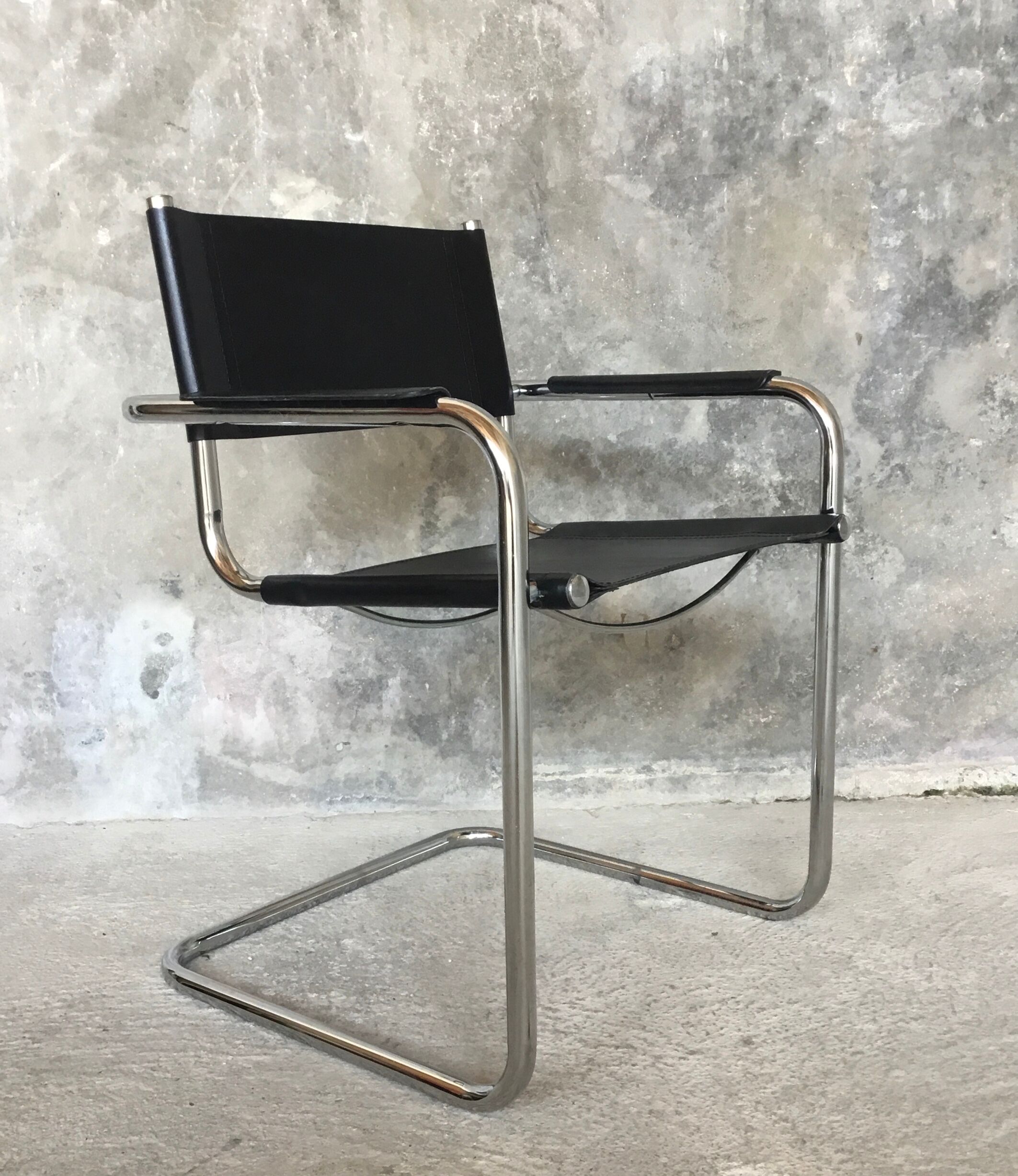 Cantilever armchair, made in Italy