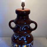 Fat lava type ceramic floor lamp