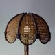 Lampadaire Autoportant En Bambou, République Tchèque Années 1990