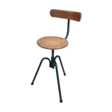 Vintage adjustable workshop chair