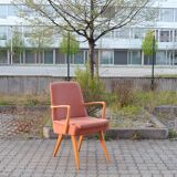 Mid Century Transformable Scissor Easy Chair