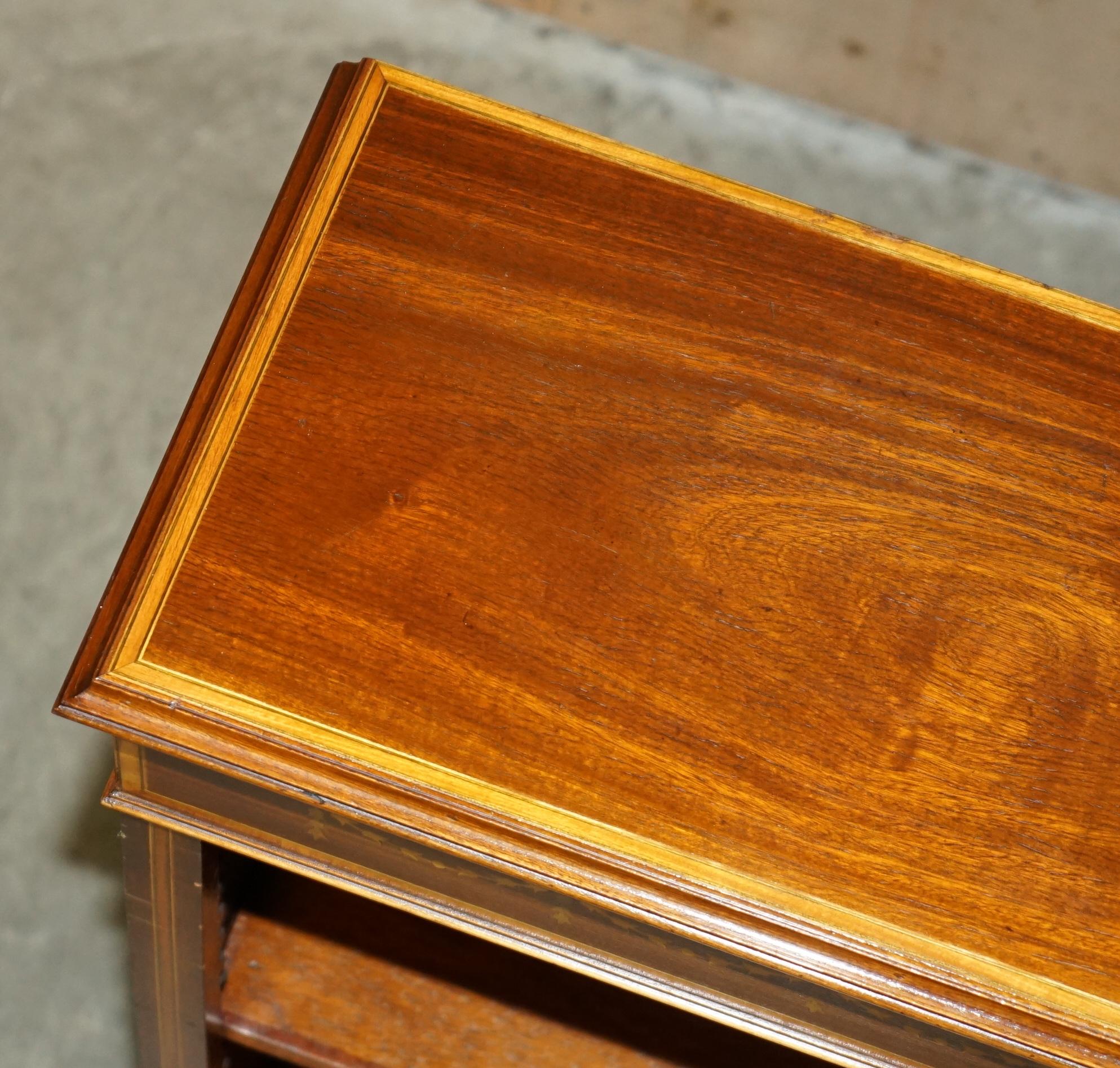 Open dwarf library Sheraton Revival Brights of Nettlebed