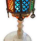 Lantern orientalist floor lamp