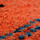Carpet with Moroccan Boujaad style knots, light rose
