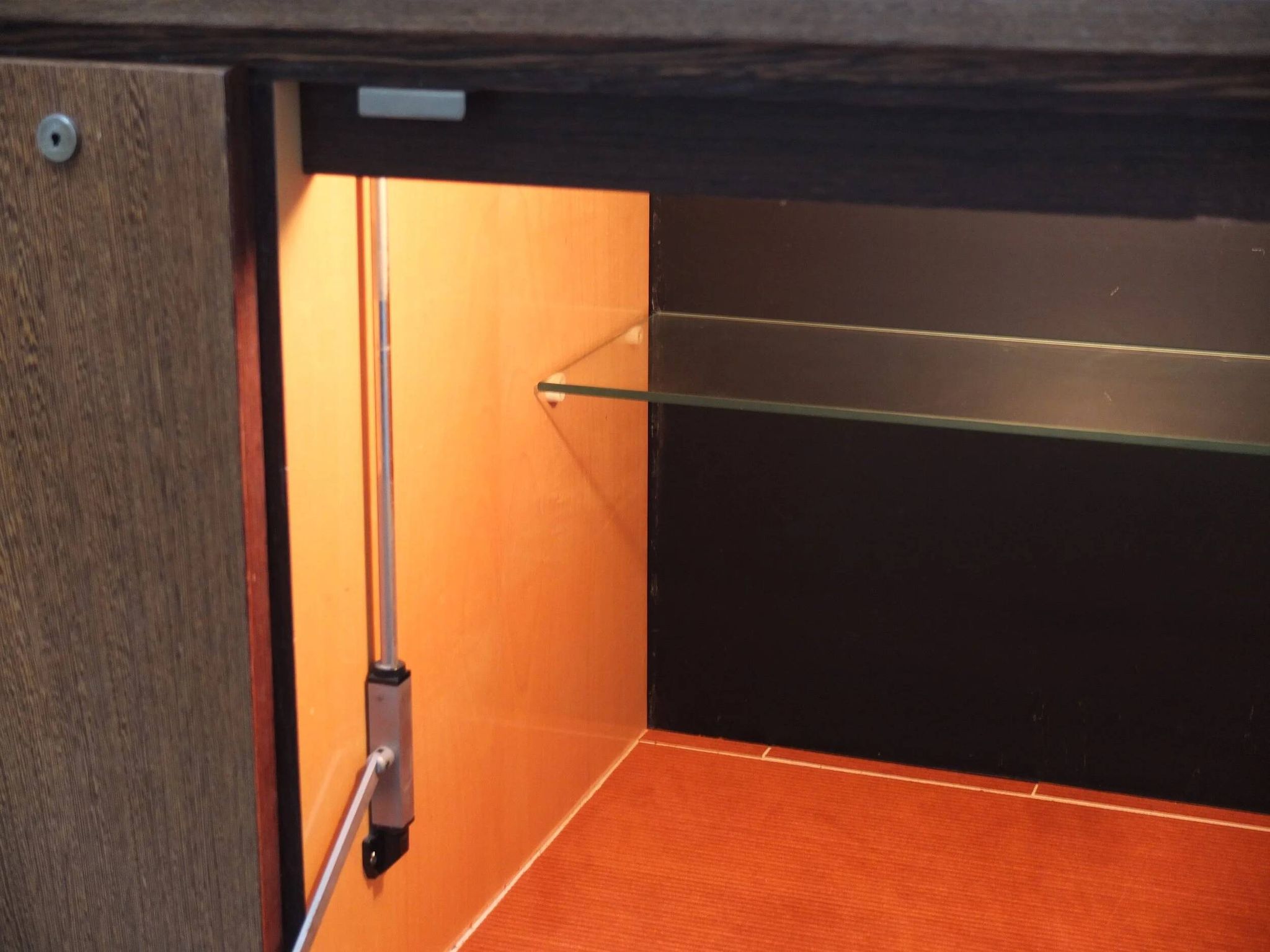 N-Line 'Team Program 500' double bar cabinet in wenge, 1966