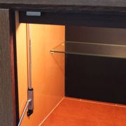 N-Line 'Team Program 500' double bar cabinet in wenge, 1966
